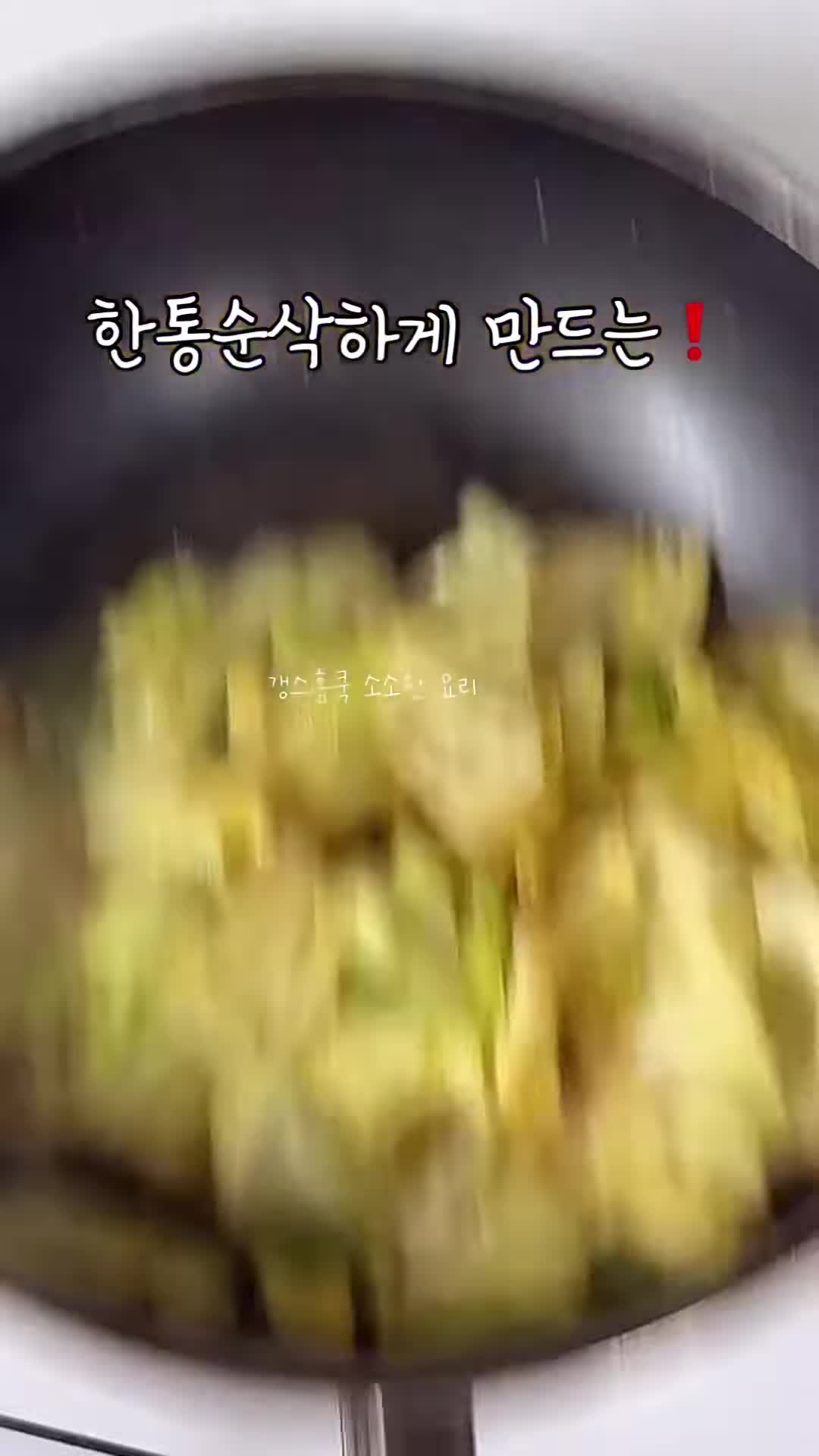 Intro-양배추볶음의 매력
