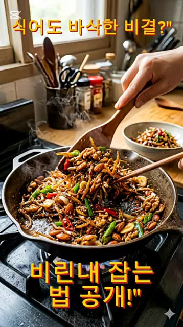 맛 포인트과 실수 방지(비린내 제거·바삭함 유지)